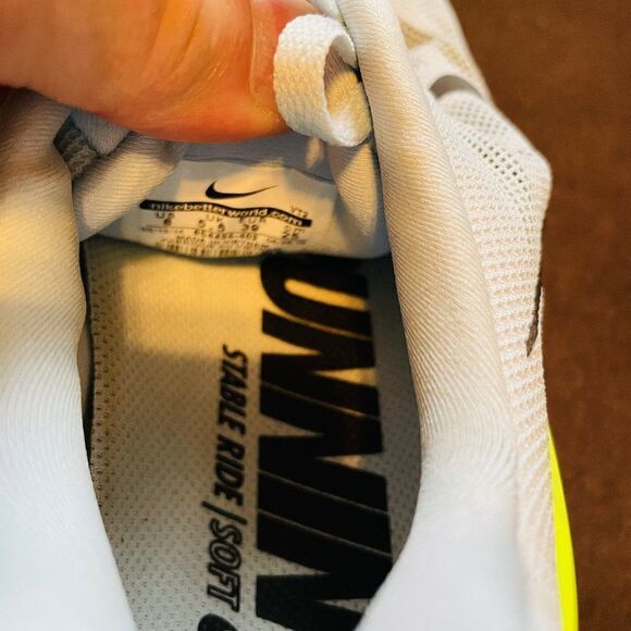 NEW Rare Deadstock NIKE Lunarglid 6 light blue/grey with chiffon yellow green 8 - Picture 8 of 8